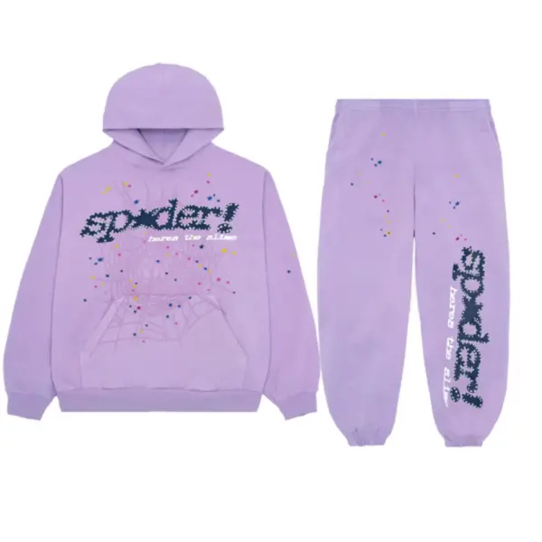 Sp5der Acai Tracksuit Purple Sp5der Acai Tracksuit Purple