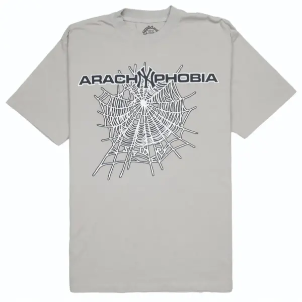 Sp5der Arach NY Phobia Tee Grey Sp5der Arach NY Phobia Tee Grey