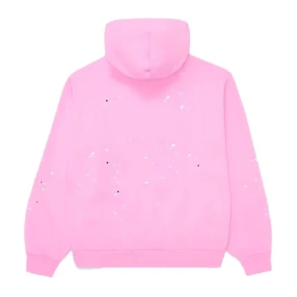 Sp5der Atlanta Hoodie Pink d