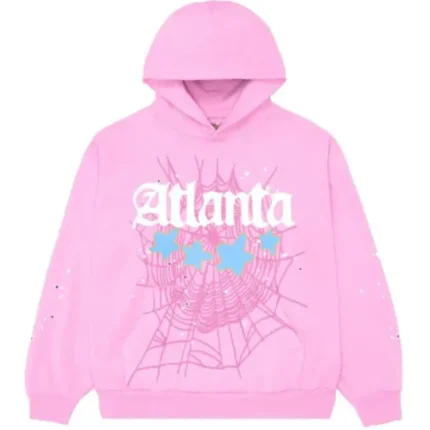 Sp5der Atlanta Tracksuit Pink h