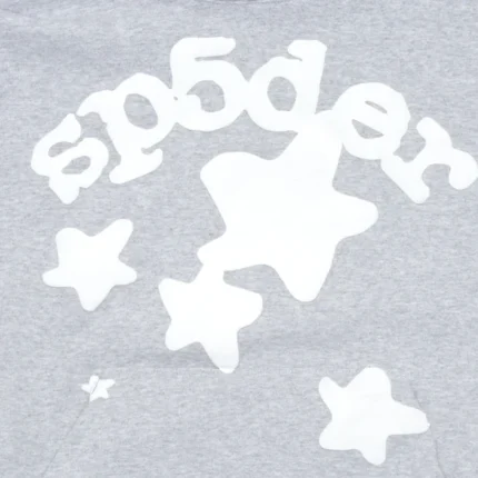Sp5der Beluga Hoodie Heather Grey d