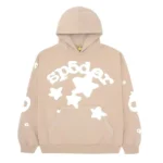 Sp5der Beluga Hoodie Light Brown