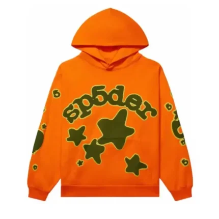 Sp5der Beluga Tracksuit Orange h