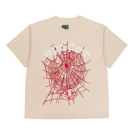 Sp5der Legacy Logo T Shirt Nude