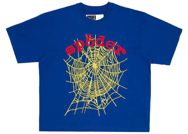 Sp5der OG Logo V2 Heavyweight Tee Navy Sp5der OG Logo V2 Heavyweight Tee Navy
