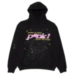 Sp5der PNK Hoodie Black 600x600
