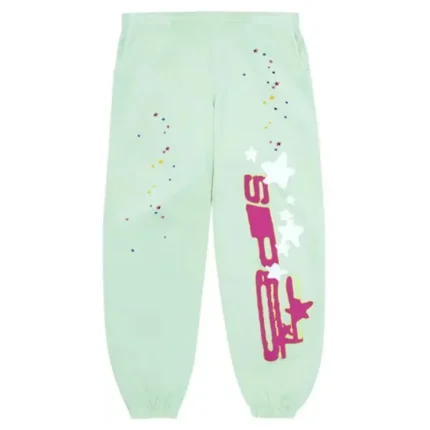 Sp5der SP5 Tracksuit Mint h
