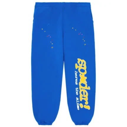 Sp5der TC Tracksuit Blue b