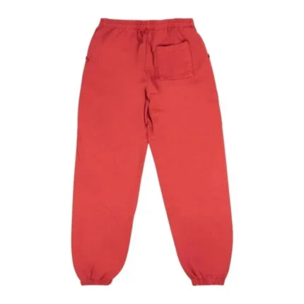 Sp5der Worldwide Red Angel Number 555 Sweatpants Red d